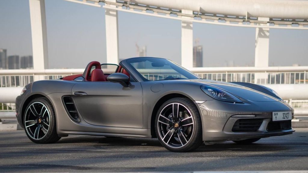 Rent convertible Porsche Boxter in Dubai - Lowest price guaranteed | Sky Luxse Car Rental