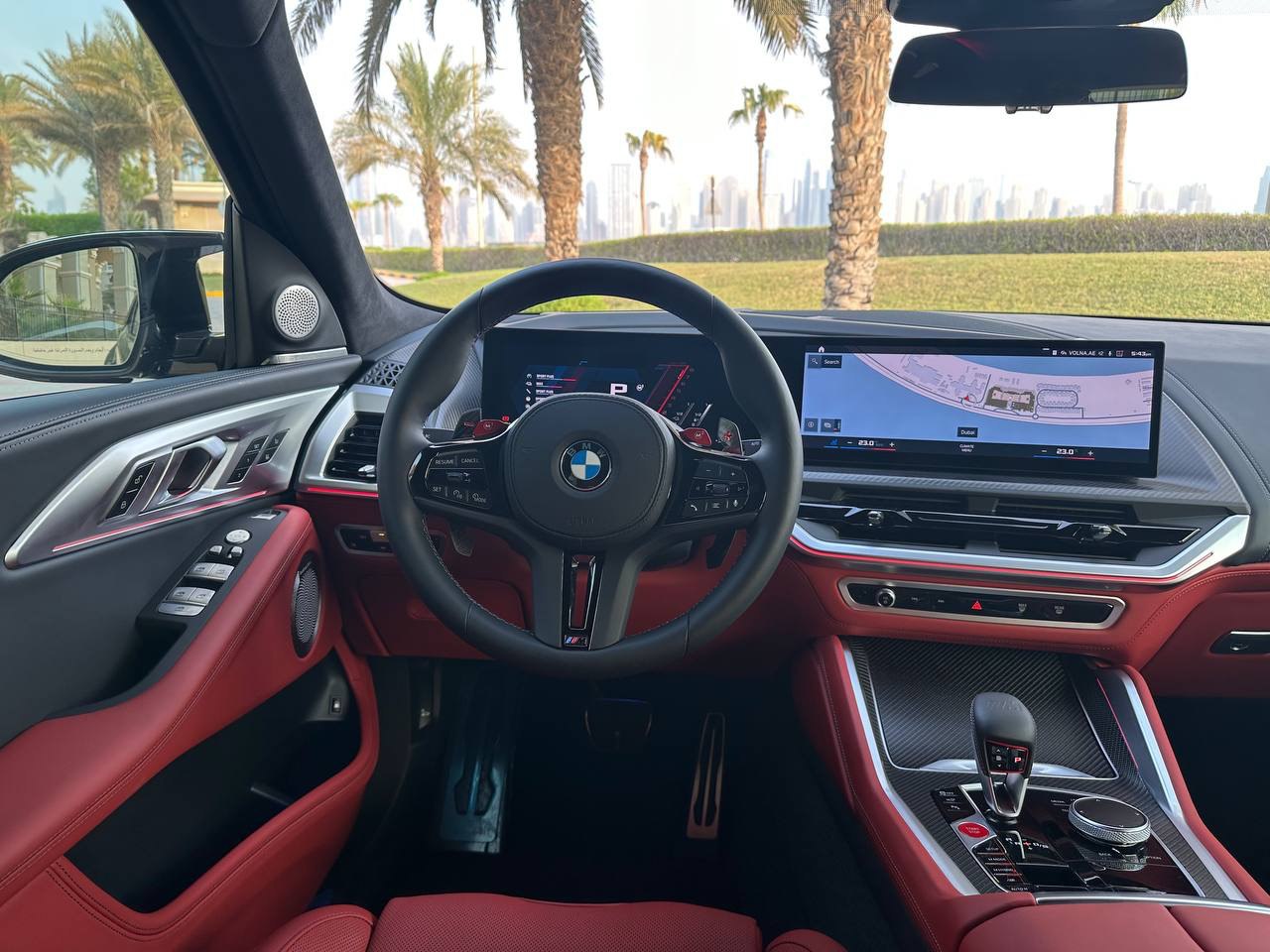 Rent BMW XM Black Fire Edition in Dubai