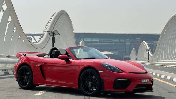 Rent Porsche Boxster in Dubai,UAE