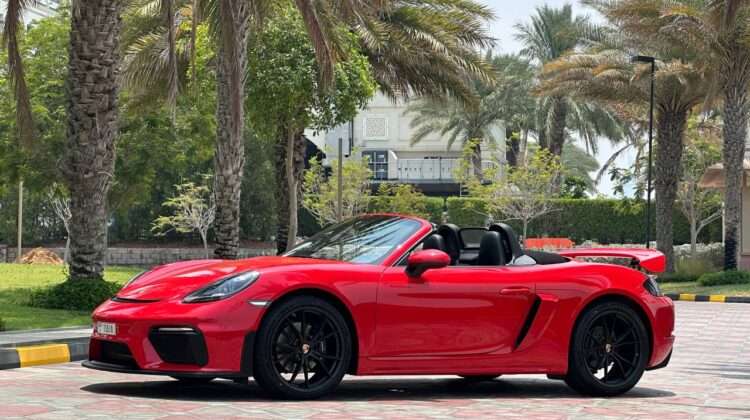 Rent Porsche Boxster in UAE